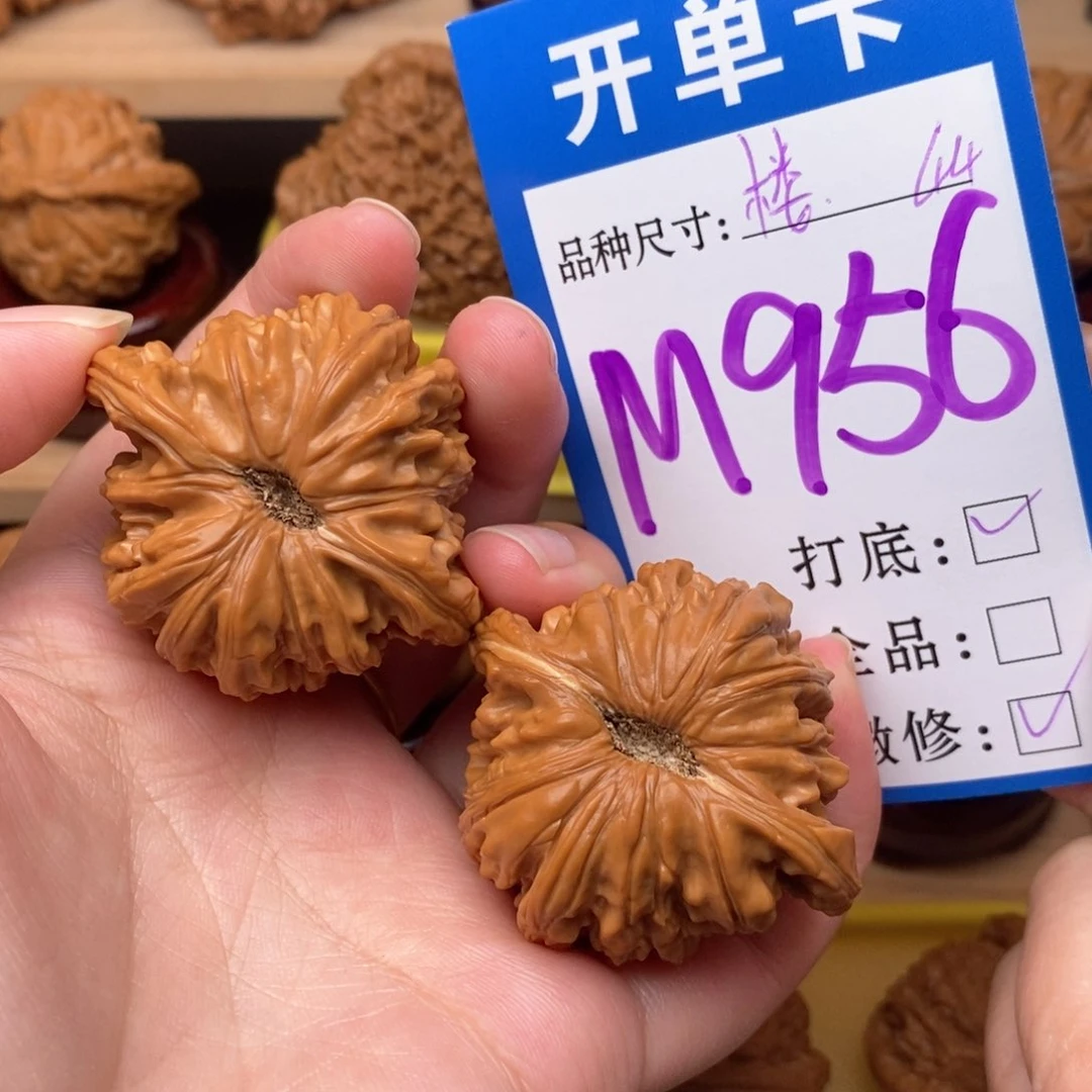 把件文玩核桃四座楼44