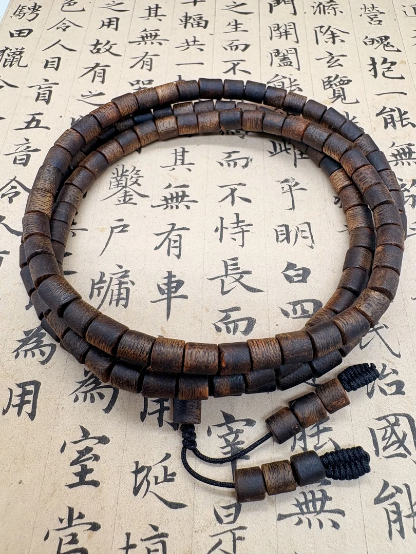 【乌身圆叶】海南乌身圆叶／0.6竹节多圈沉香【全沉水】（多样性发一）