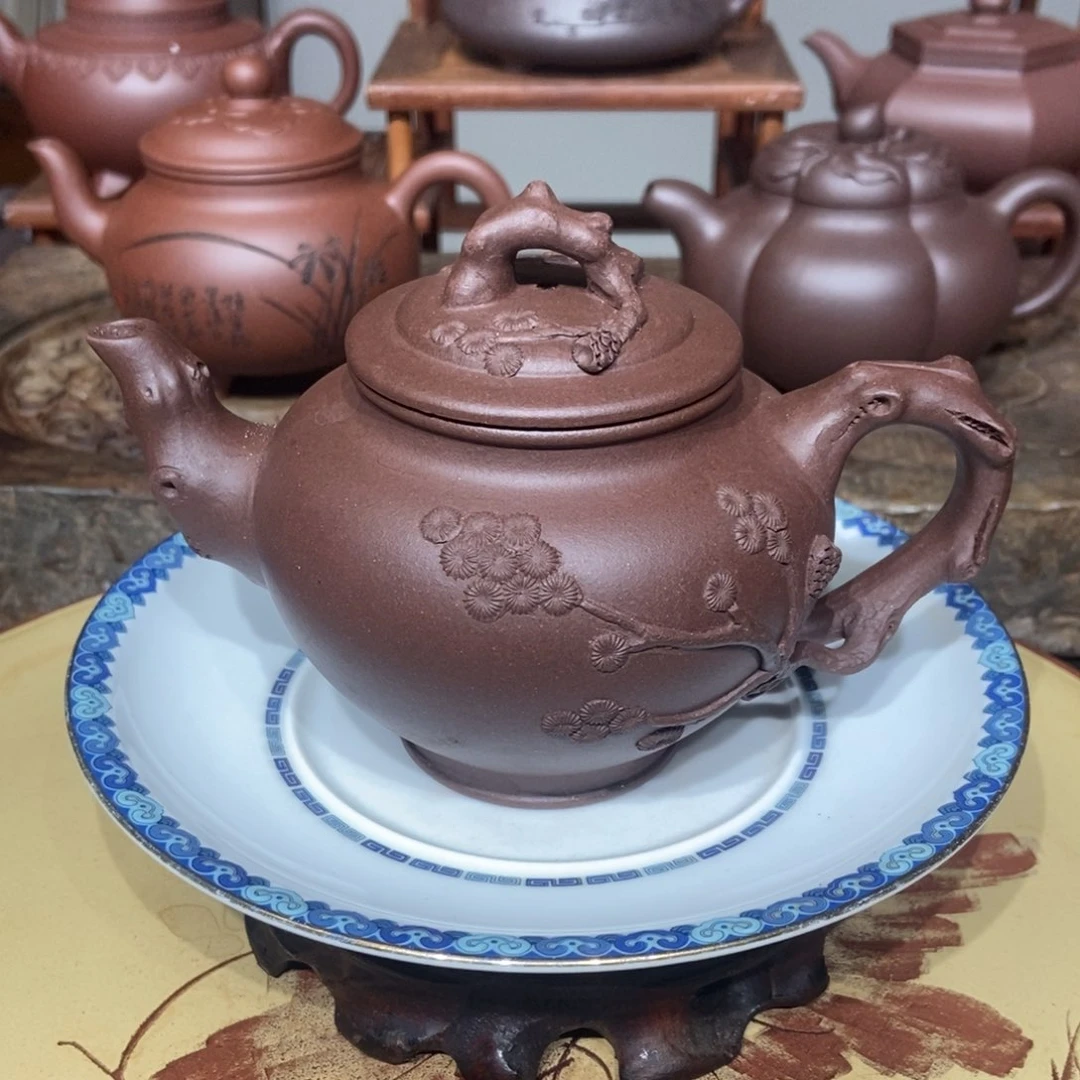 茶壶紫砂底槽清240容量