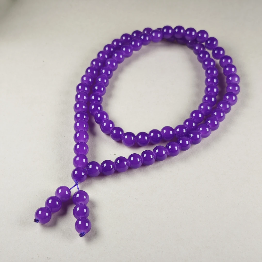 UY504轻奢素款紫 龙 醇 项链 多样性发其一