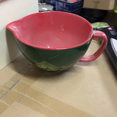 微瑕，不能明火，口径18，高度10