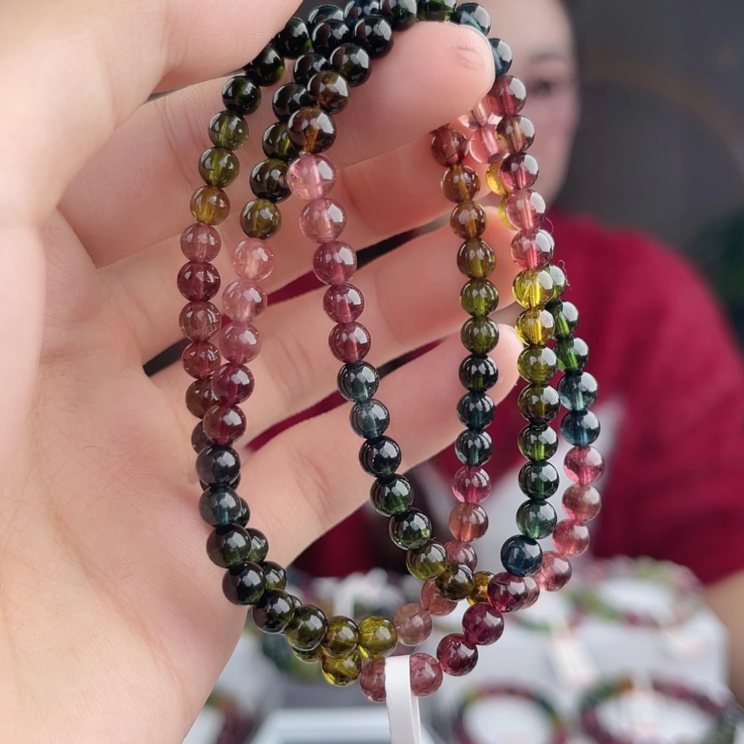 未镶嵌碧玺碧玺 5mm