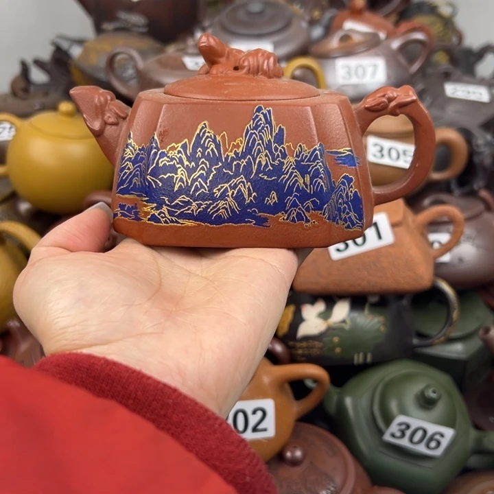 茶壶紫砂磕口紫砂