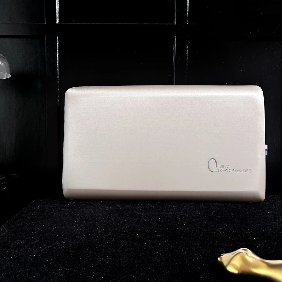 【豆爸专享】德国巴斯夫记忆棉 雅奢冰肌水光慢回弹记忆棉枕