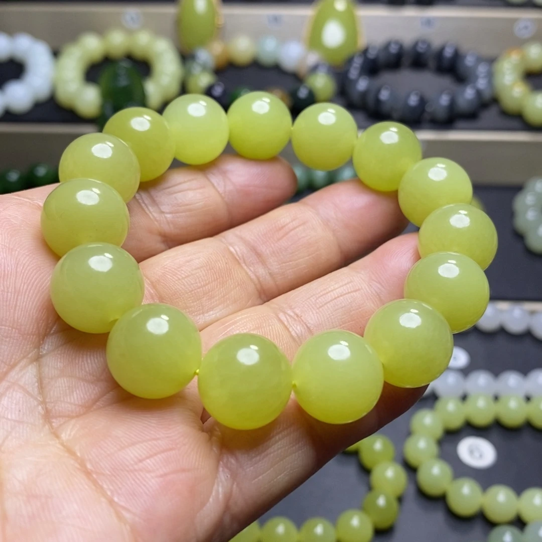 和田玉手串未镶嵌