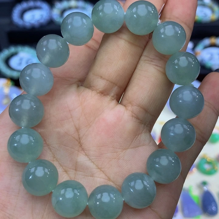 翡翠未镶嵌手链翡翠12