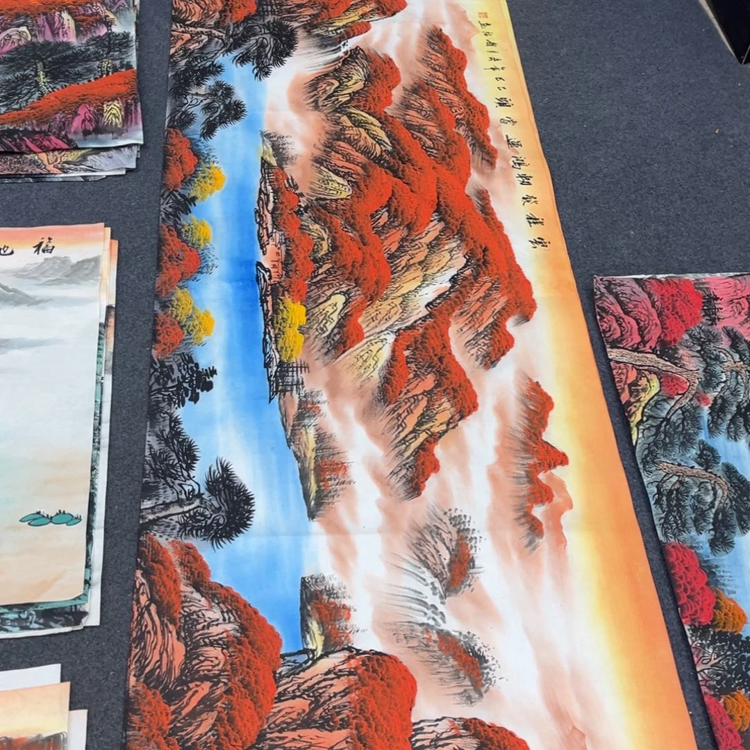 国画明月的直播间2