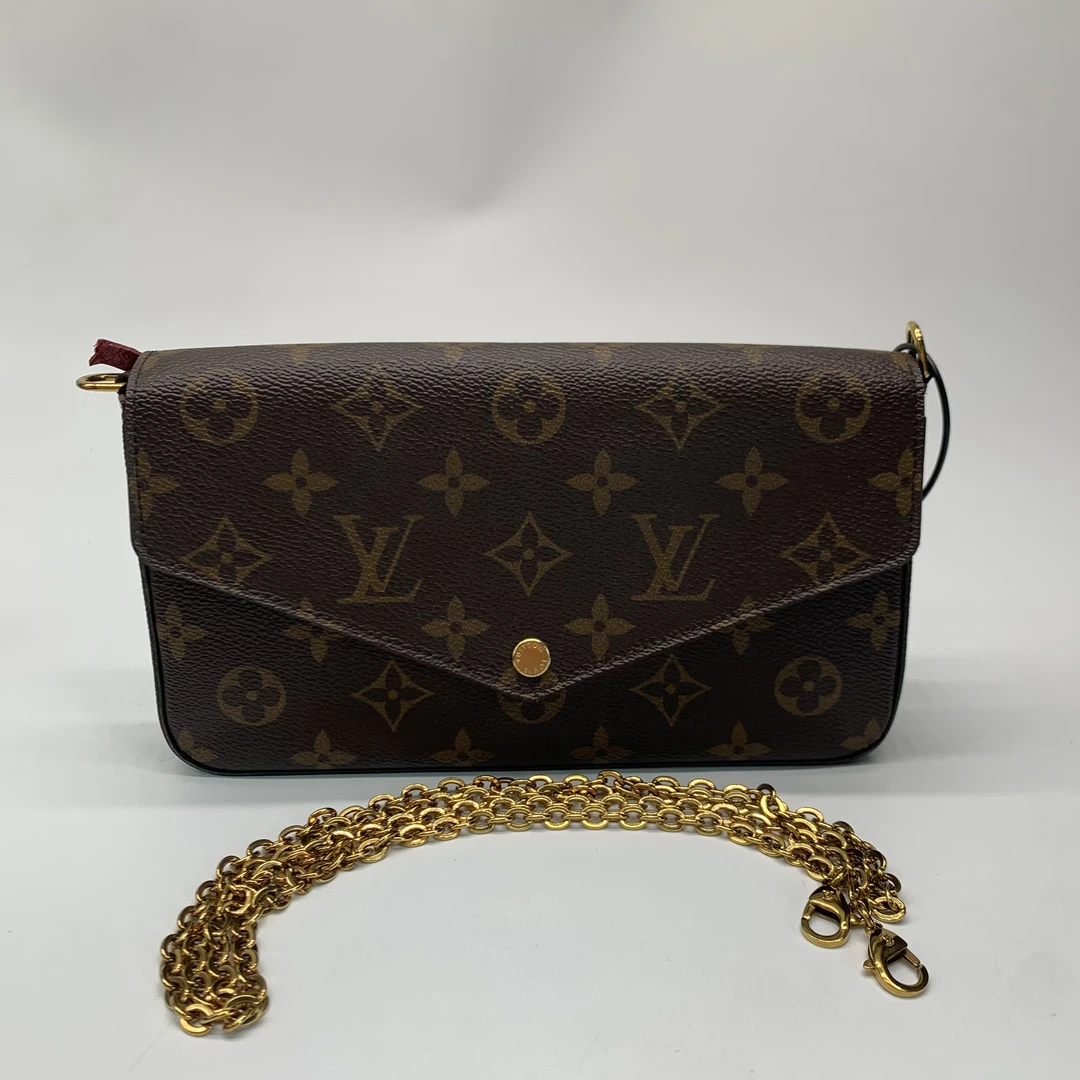 99新 LouisVuitton/路易威登 三合一链条包dx7247