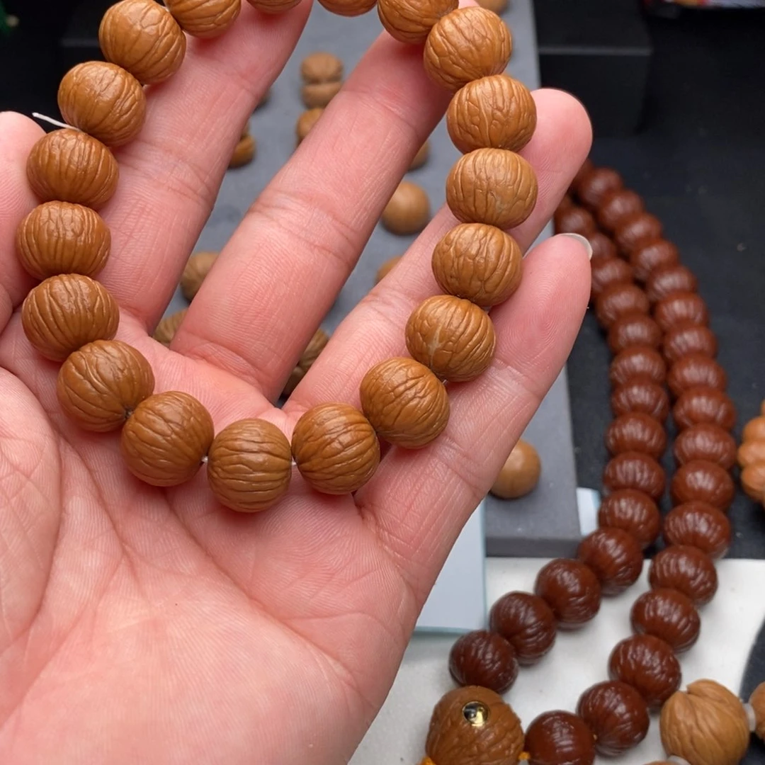 猴头核桃手串杨*13.8边度高同尺土豪