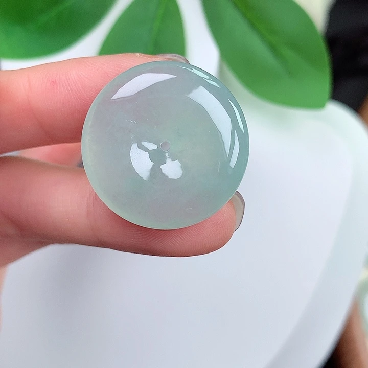 颈饰未镶嵌翡翠25.3-5.8mm