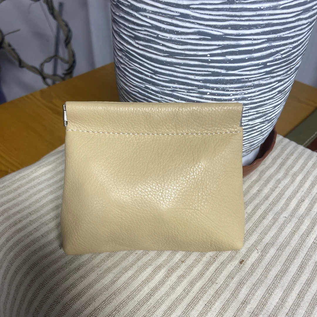 【溯源者】小夹子包简约时尚磁扣开合小收纳袋