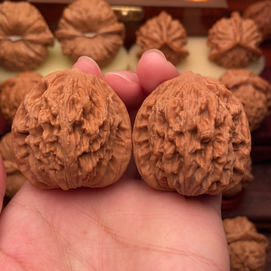 把件文玩核桃精品山地麦虎39
