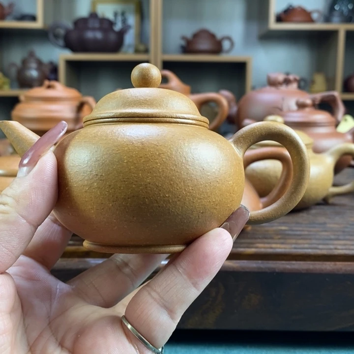 金***J茶壶紫砂原矿紫砂壶系列产品瑕疵