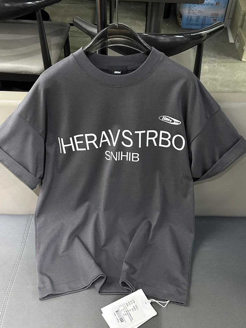 成哥潮牌高品质重磅百搭小圆领短袖T恤-9003