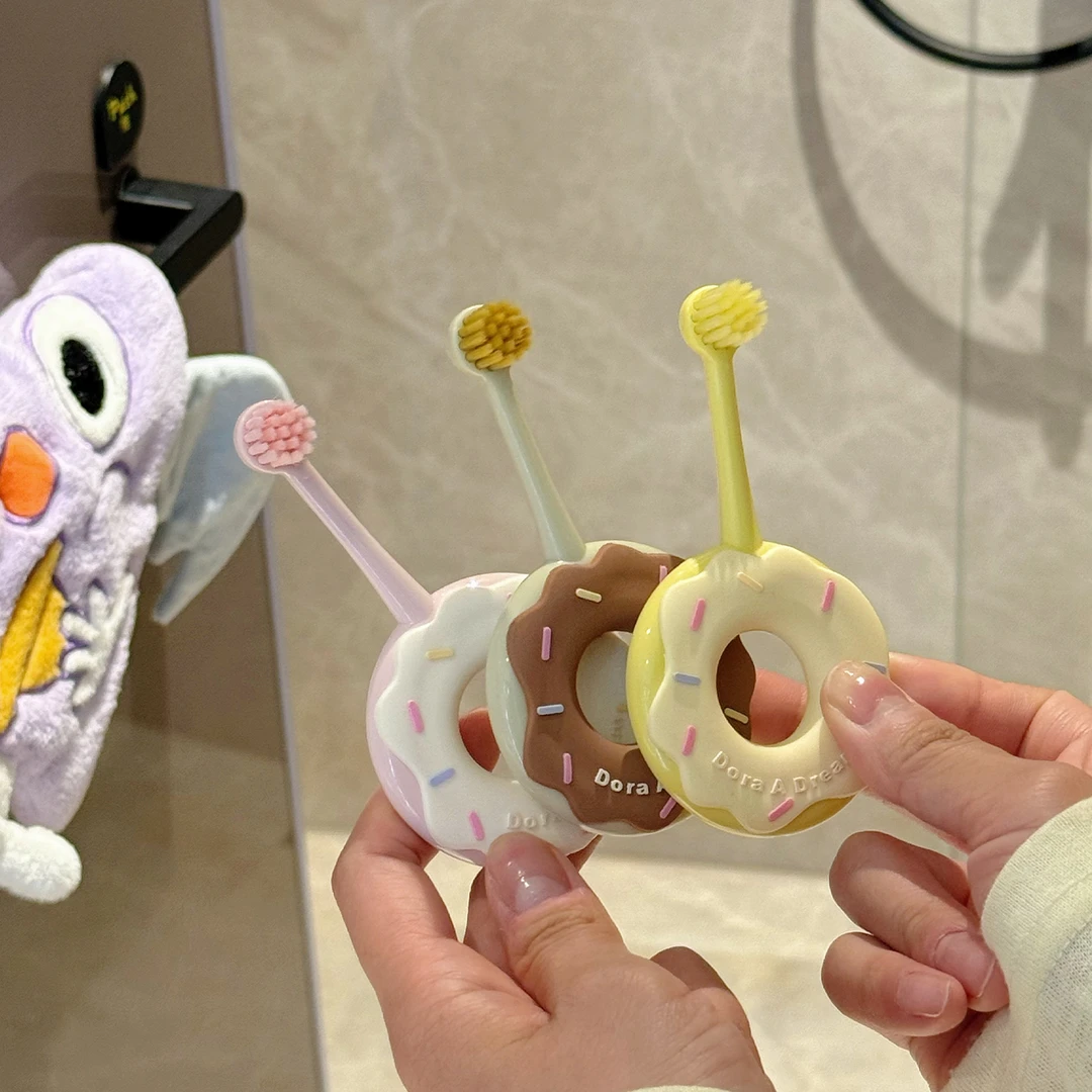 DoraADream朵拉的梦甜甜圈儿童牙刷0-3到6-12岁换牙期细软毛护龈D