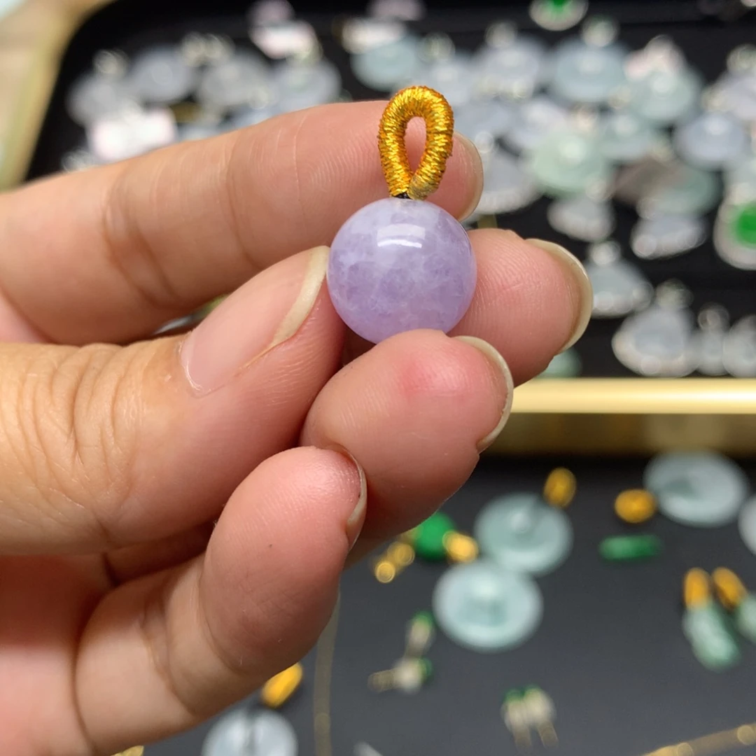 吊坠(不含链)未镶嵌翡翠有纹裂