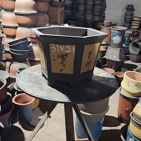 宜兴紫砂花盆清仓