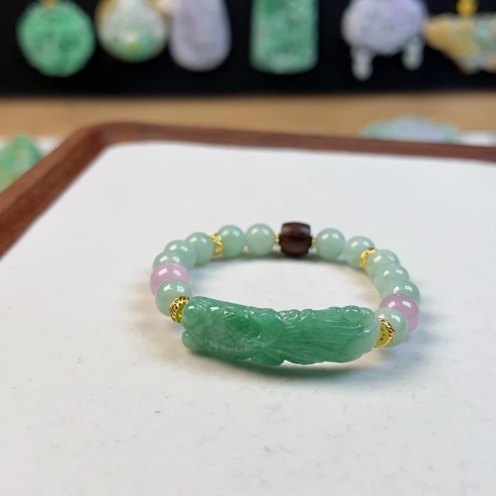 未镶嵌手链翡翠手牌