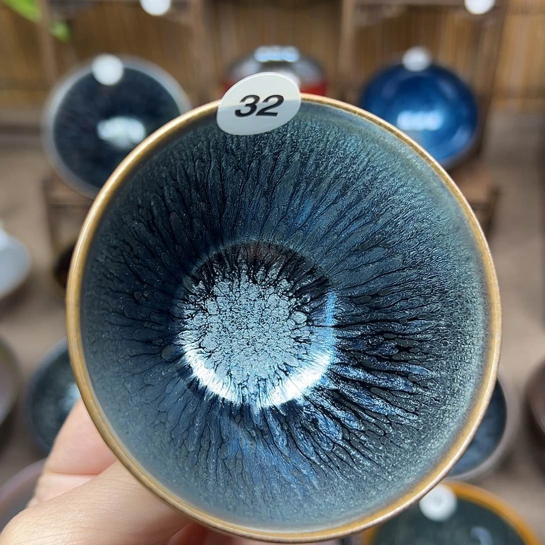 茶盏百花建盏主人杯