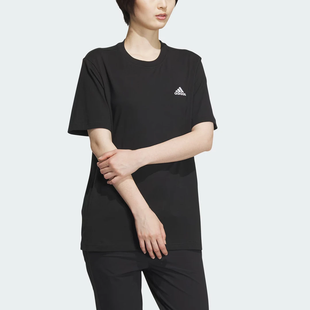 Adidas阿迪达斯男女同款夏季新款运动休闲舒适圆领短袖T恤IT4339