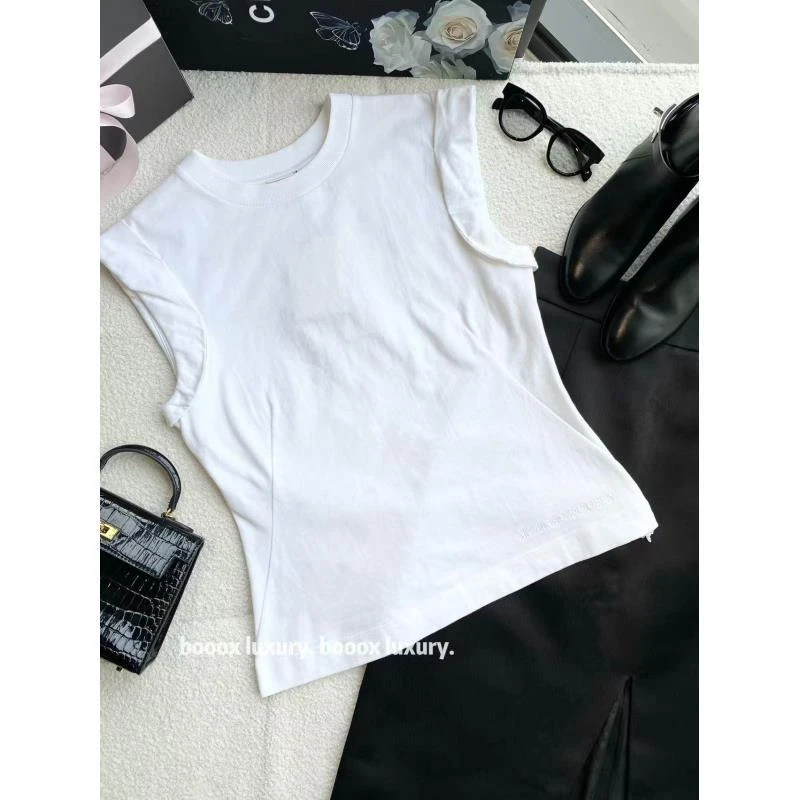 未使用 Alexander McQueen/亚历山大·麦昆   xw237  聚酯 无袖背