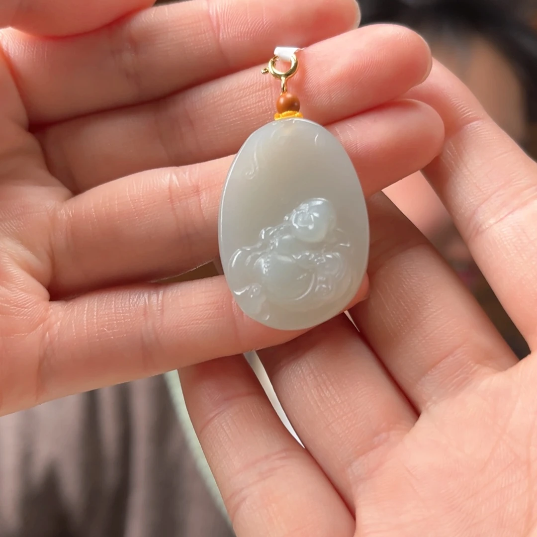 吊坠(不含链)未镶嵌和田玉新疆且末佛公150