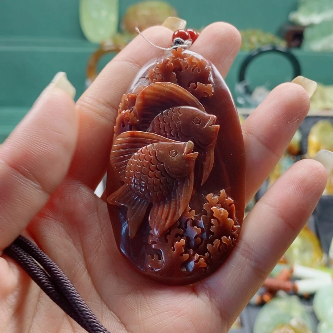 合金蛇纹石玉颈饰