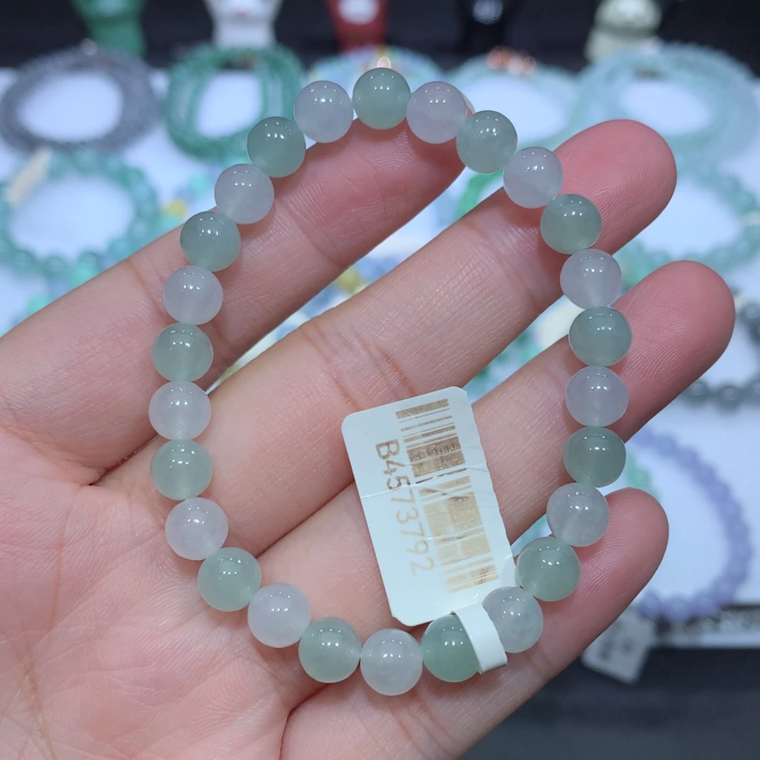 翡翠未镶嵌手串天然
