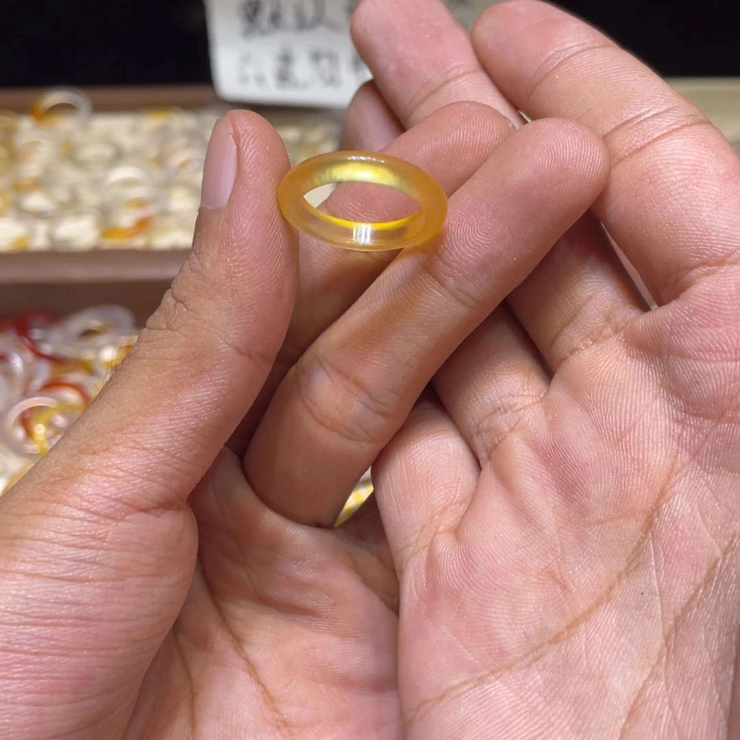 玛瑙/玉髓未镶嵌戒指521号港13