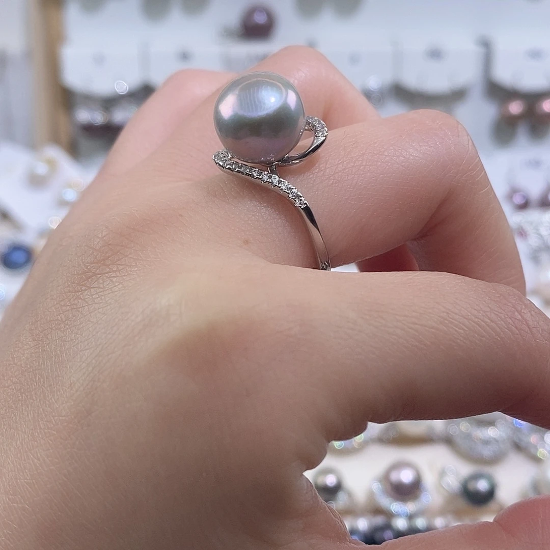 未镶嵌淡水珍珠戒指w11.6