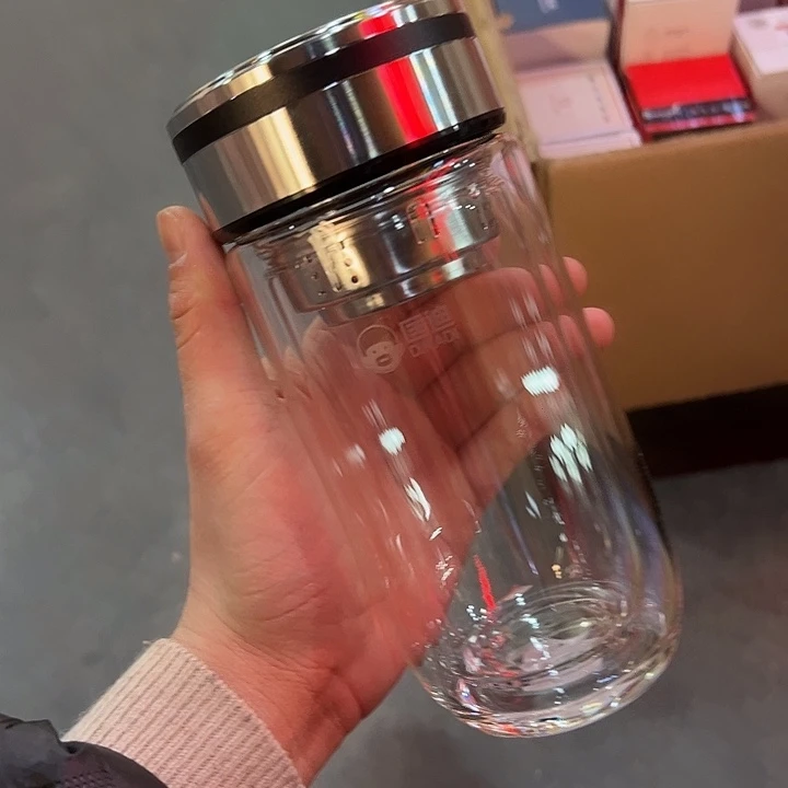 匡迪 390ml  玻璃杯 鹅蛋杯黑