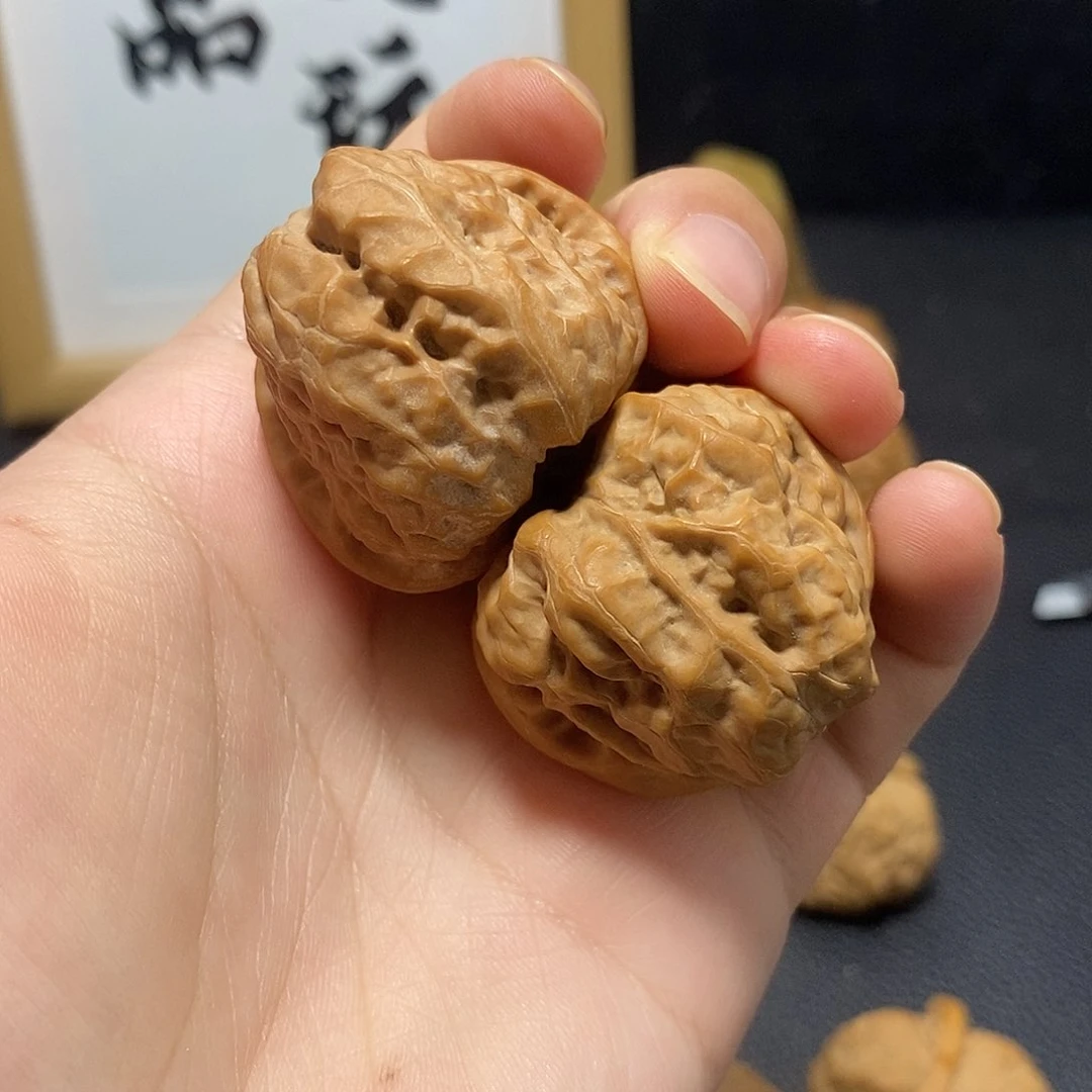 文玩核桃把件一***丹蛤蟆