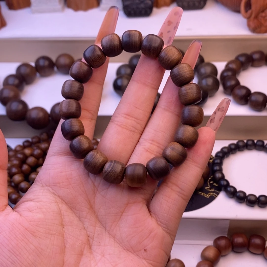 都***我手串/手链檀香木10.11奶香黑肉沉水正区老山檀