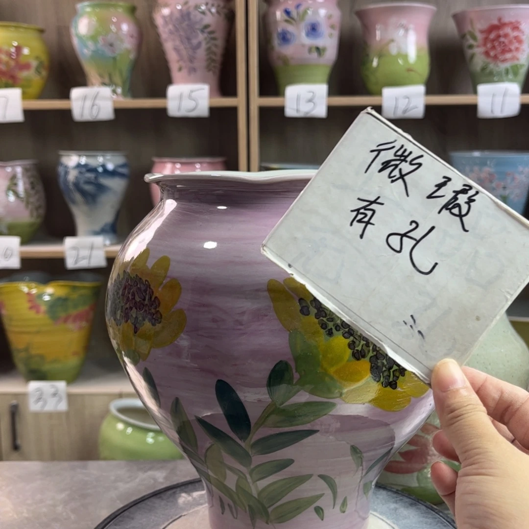 景德镇陶瓷花盆花盆