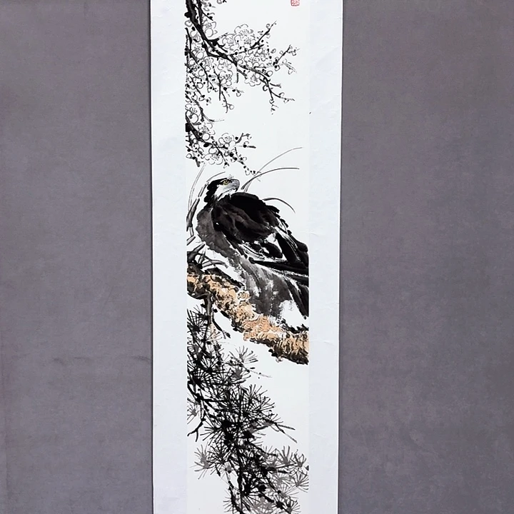 国画亲笔手绘放心去藏