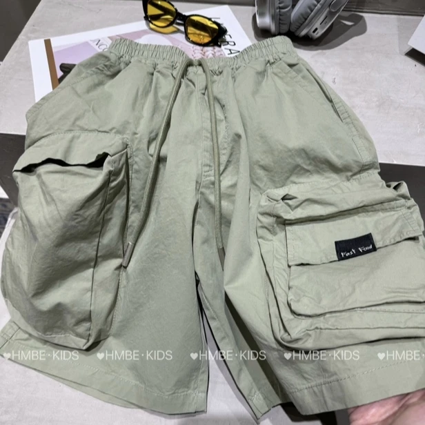 B2-1。25286 儿童休闲工装中裤速干凉感中大童男童