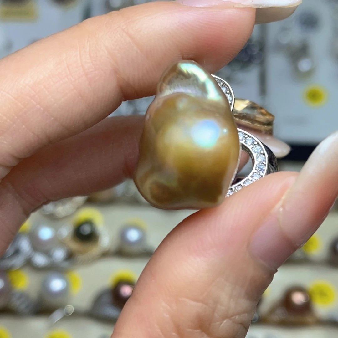 淡水珍珠珠宝奇石未镶嵌