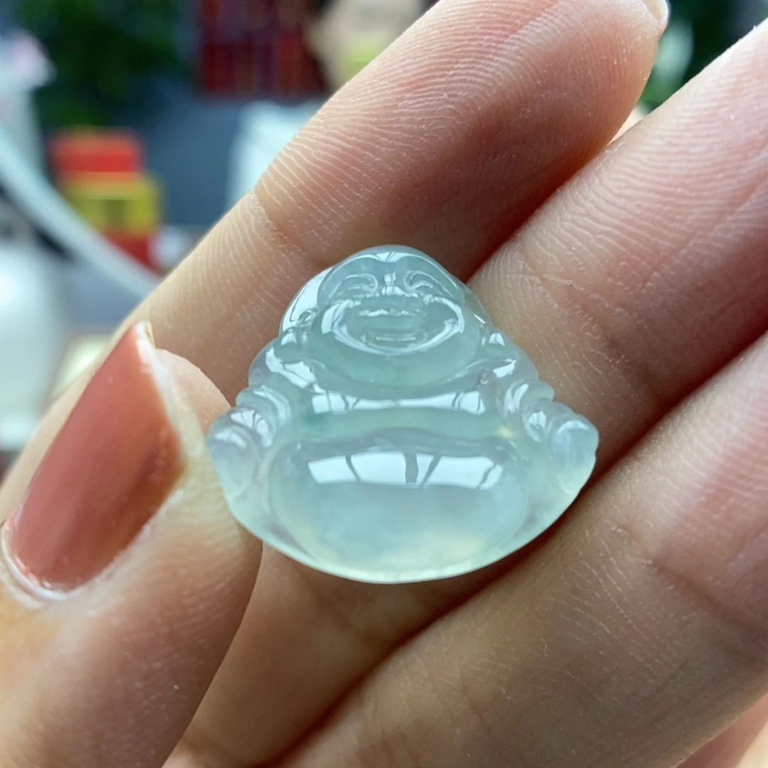 翡翠未镶嵌颈饰吊坠16