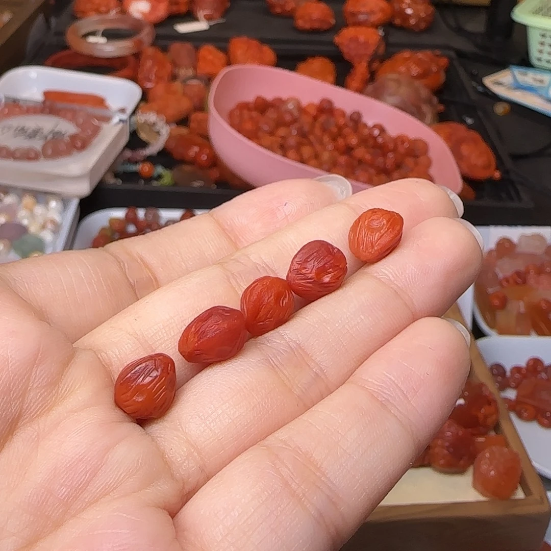 甜***T吊坠(不含链)未镶嵌南红玛瑙
