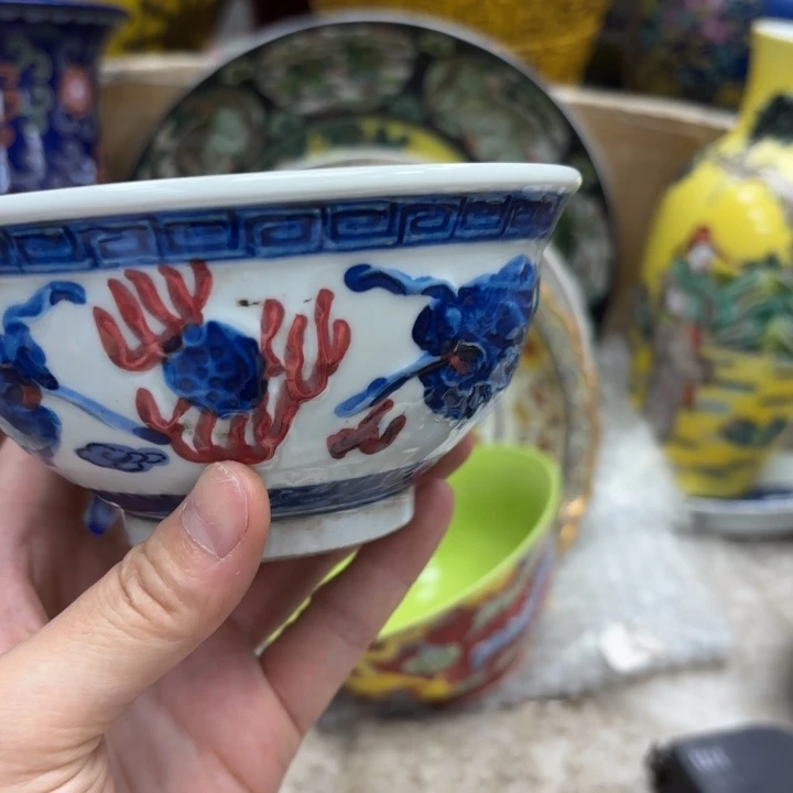 瓷片瓷器摆件 瓷器摆件