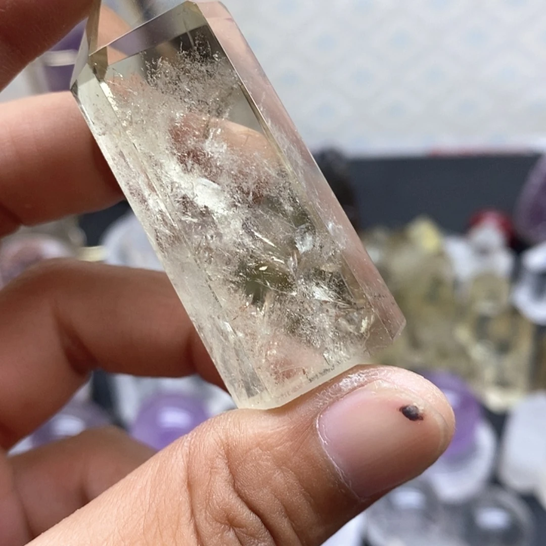 水晶珠宝半成品未镶嵌58水晶石