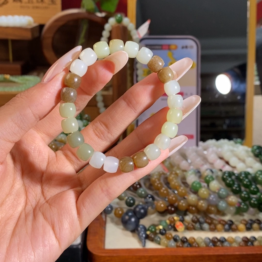 未镶嵌手串和田玉