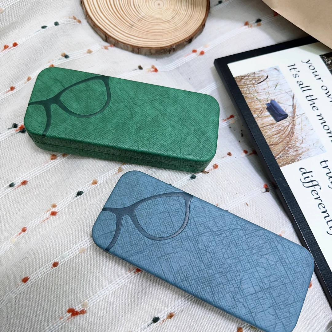 眼镜盒大号便携男复古文艺简约近视太阳眼睛盒老花镜收纳盒墨镜盒