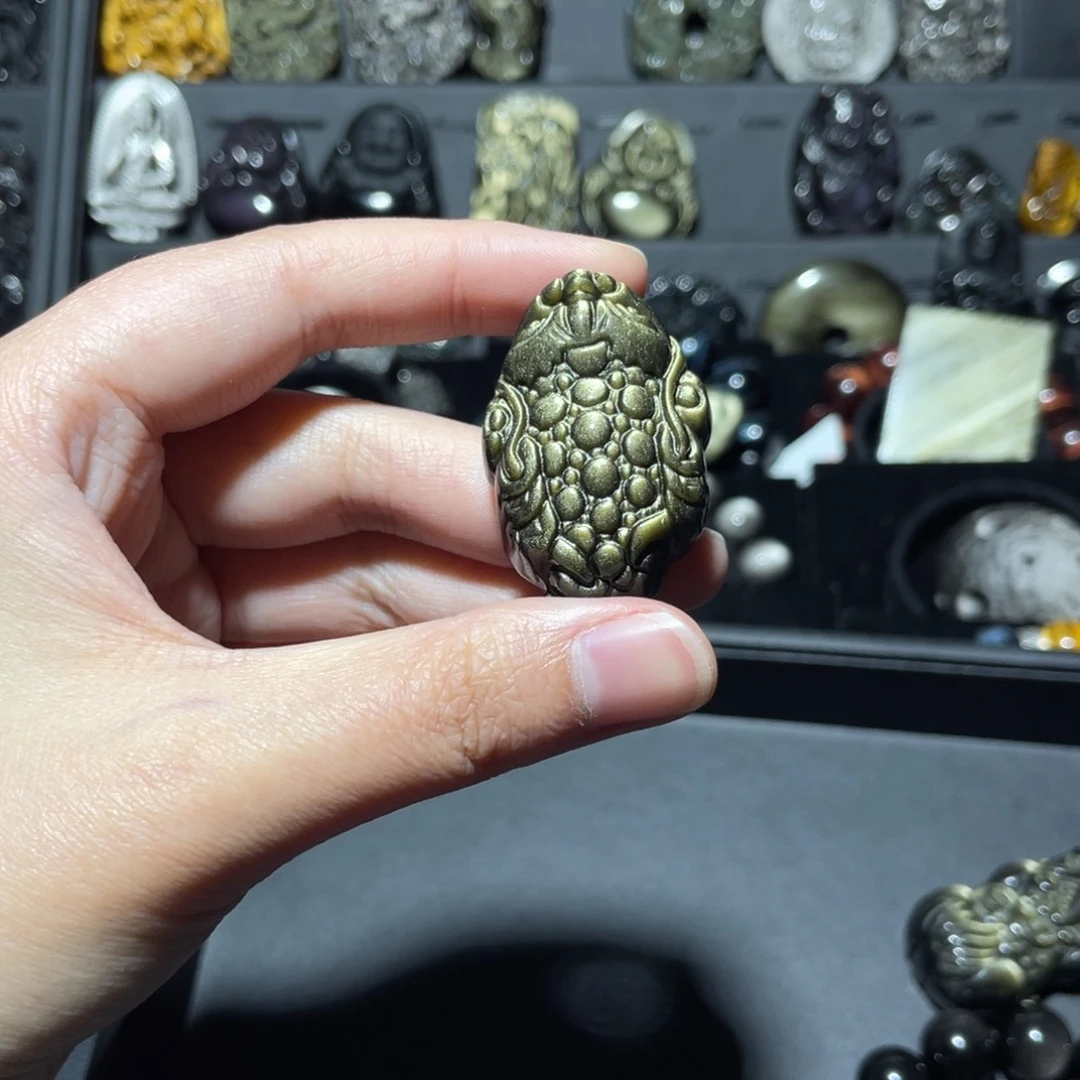 未镶嵌黑曜岩珠宝奇石优****）