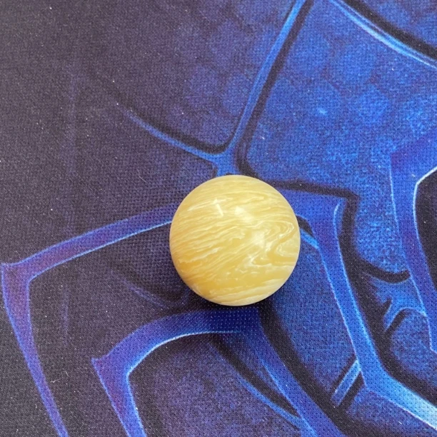 万层雪正圆单颗珠子打好孔尺寸20