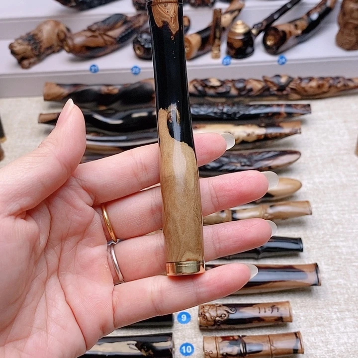 用***6木海小柳木烟嘴光面