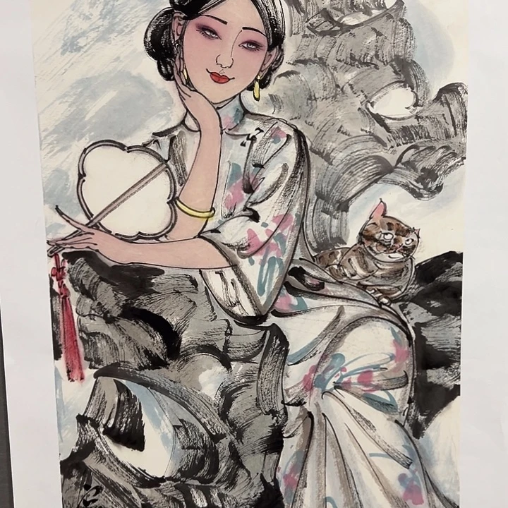 国画老师作品国画