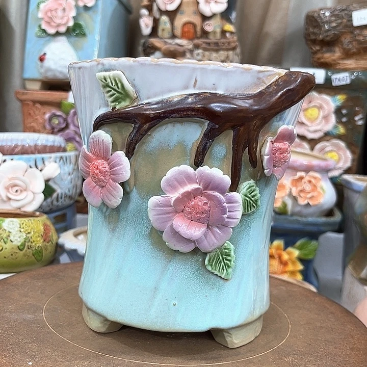 红陶粗陶多肉花盆