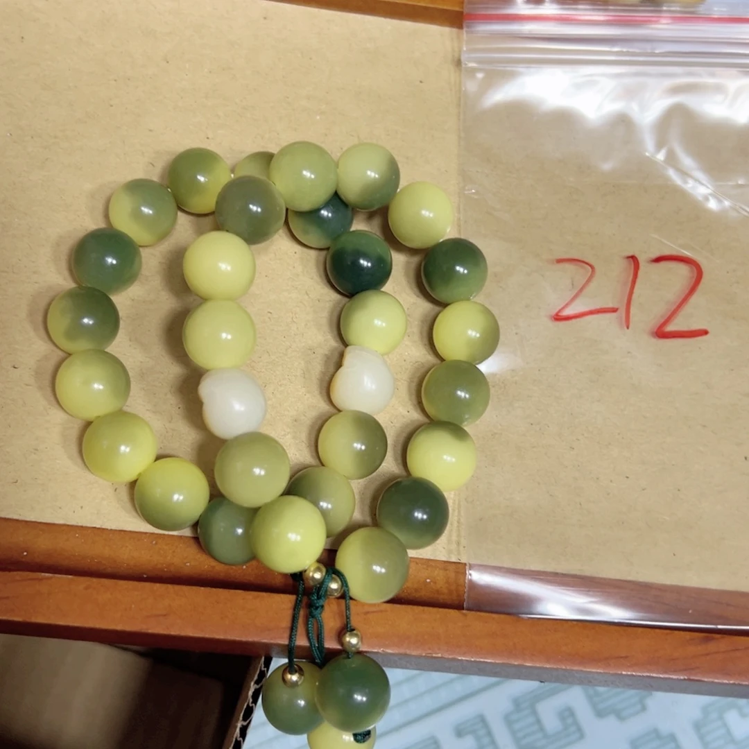 211 小青柠单圈手串