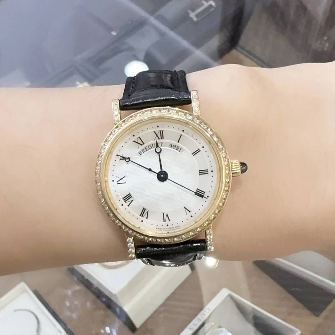 99新 BREGUET/宝玑 麦麦推荐 经典系列8068机械女表 30mm
